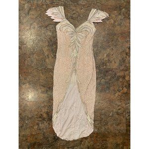 Beautiful vintage Black Tie beaded dress